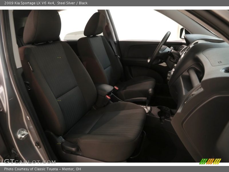 Steel Silver / Black 2009 Kia Sportage LX V6 4x4