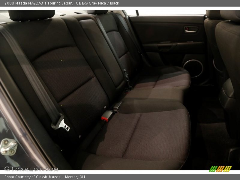 Galaxy Gray Mica / Black 2008 Mazda MAZDA3 s Touring Sedan