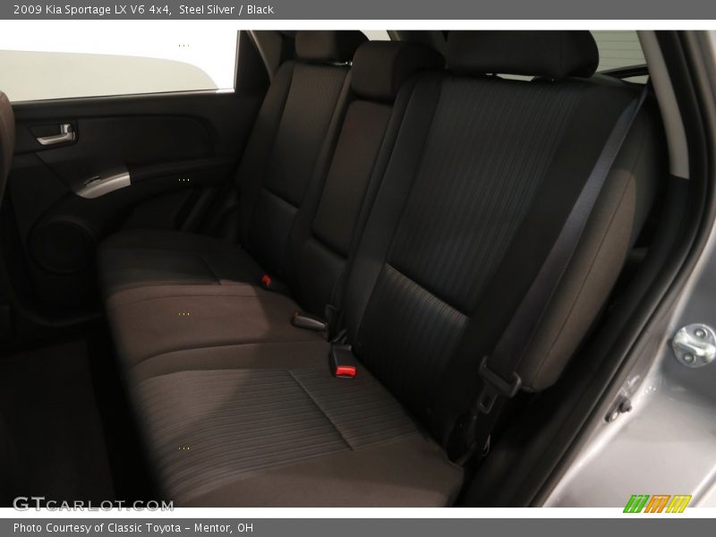 Steel Silver / Black 2009 Kia Sportage LX V6 4x4
