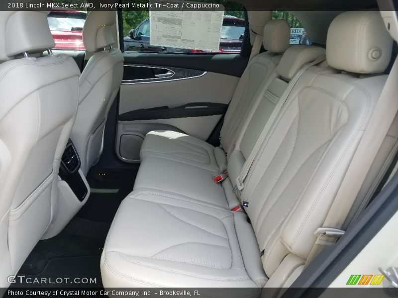 Ivory Pearl Metallic Tri-Coat / Cappuccino 2018 Lincoln MKX Select AWD
