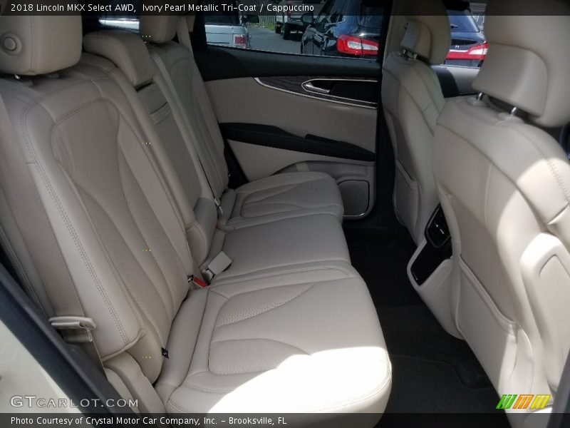 Ivory Pearl Metallic Tri-Coat / Cappuccino 2018 Lincoln MKX Select AWD