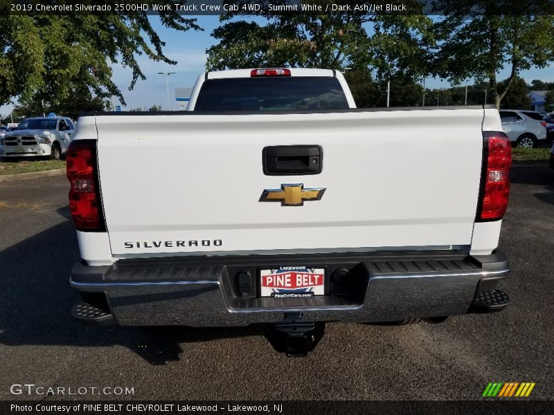 Summit White / Dark Ash/Jet Black 2019 Chevrolet Silverado 2500HD Work Truck Crew Cab 4WD