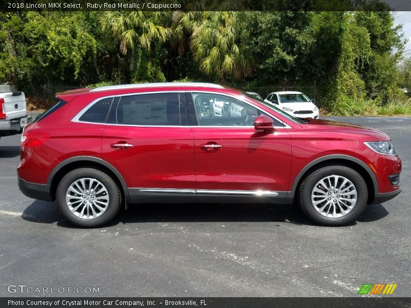 Ruby Red Metallic / Cappuccino 2018 Lincoln MKX Select