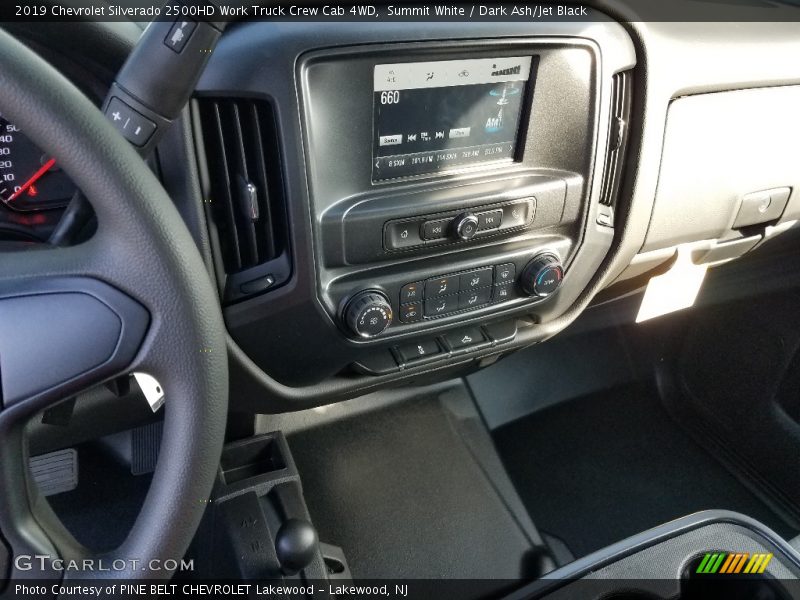 Summit White / Dark Ash/Jet Black 2019 Chevrolet Silverado 2500HD Work Truck Crew Cab 4WD