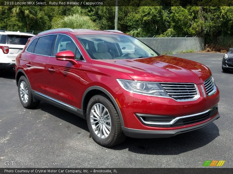 Ruby Red Metallic / Cappuccino 2018 Lincoln MKX Select