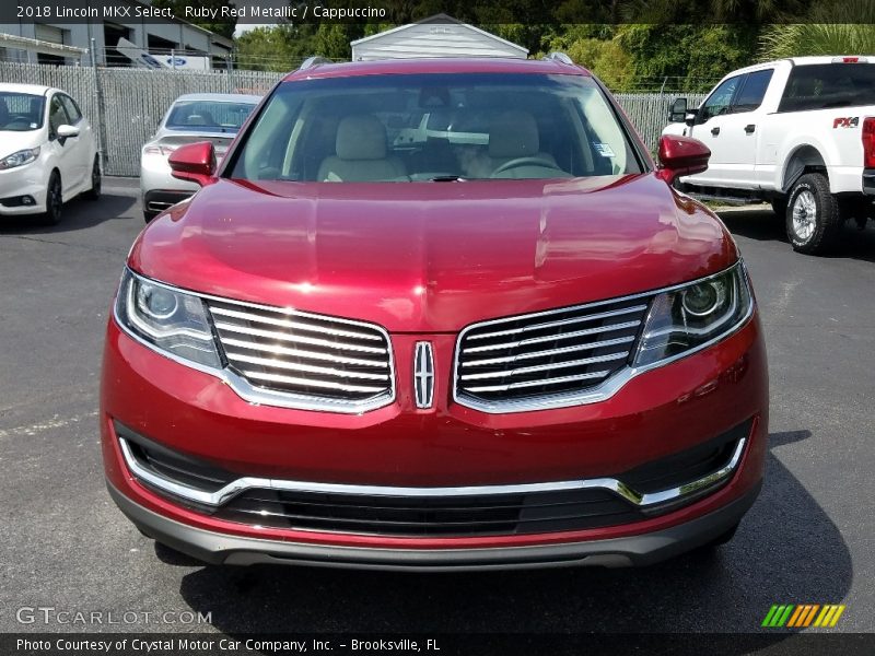 Ruby Red Metallic / Cappuccino 2018 Lincoln MKX Select