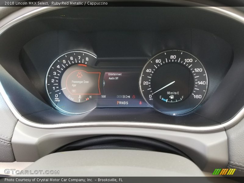 Ruby Red Metallic / Cappuccino 2018 Lincoln MKX Select