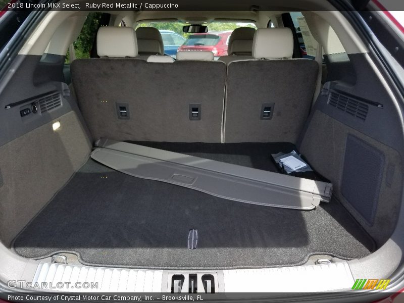 Ruby Red Metallic / Cappuccino 2018 Lincoln MKX Select