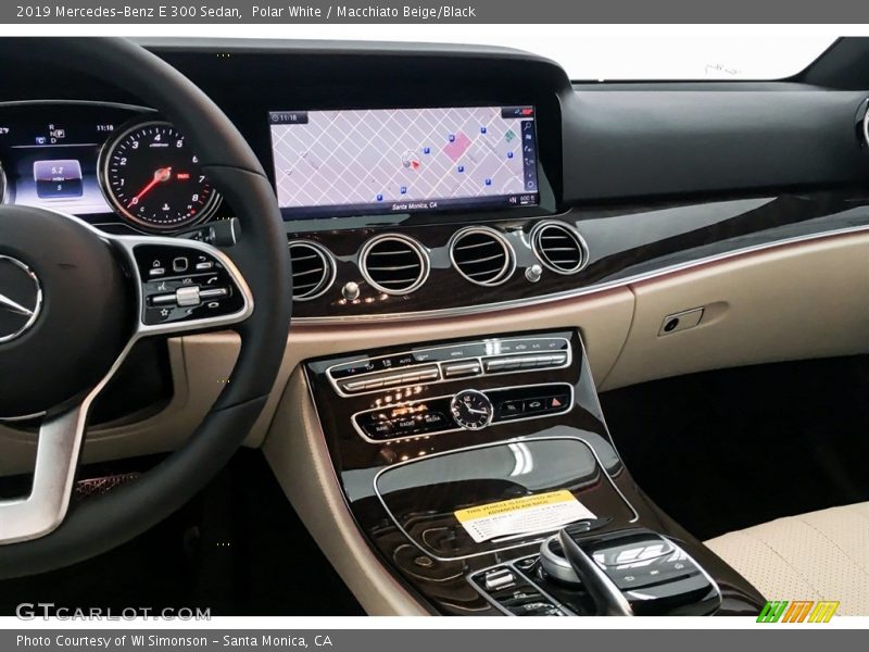 Controls of 2019 E 300 Sedan