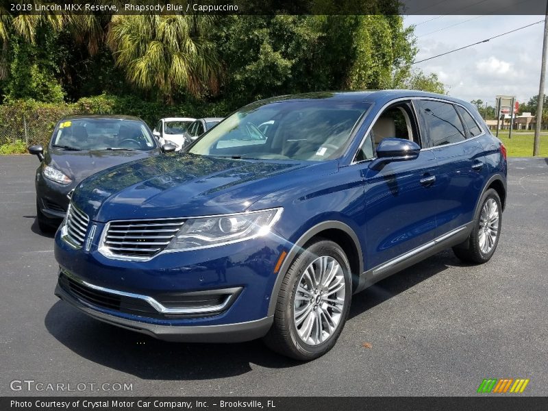 Front 3/4 View of 2018 MKX Reserve