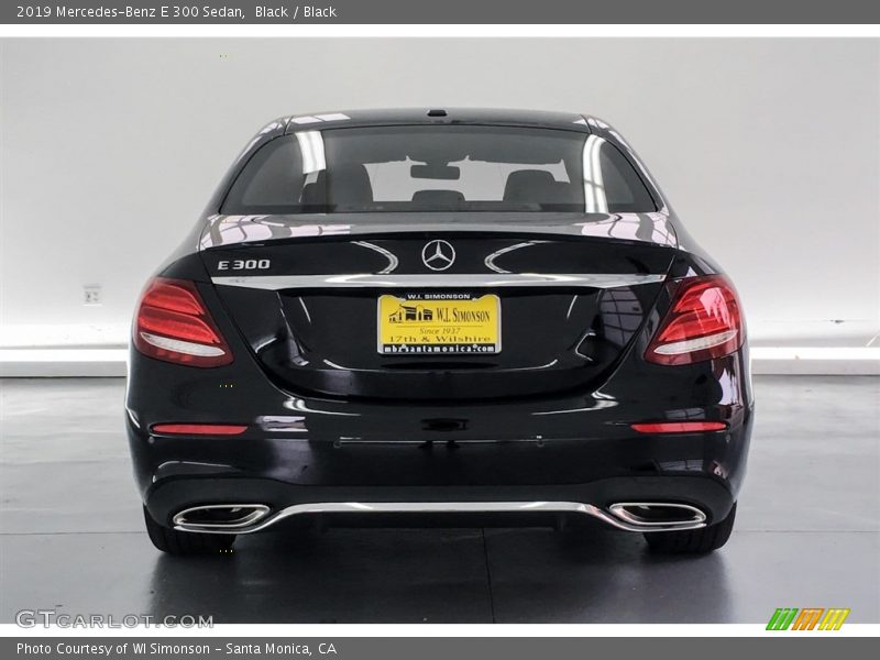 Black / Black 2019 Mercedes-Benz E 300 Sedan