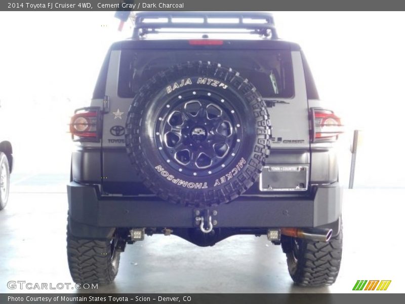 Cement Gray / Dark Charcoal 2014 Toyota FJ Cruiser 4WD