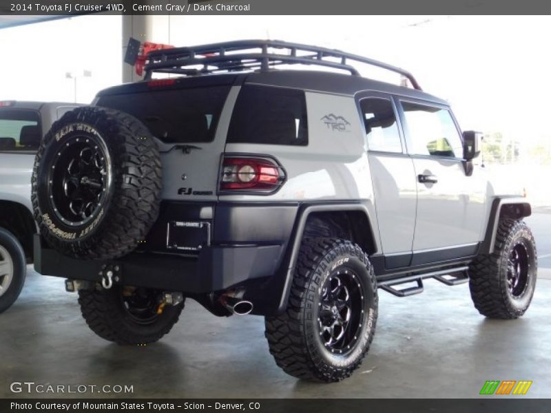Cement Gray / Dark Charcoal 2014 Toyota FJ Cruiser 4WD