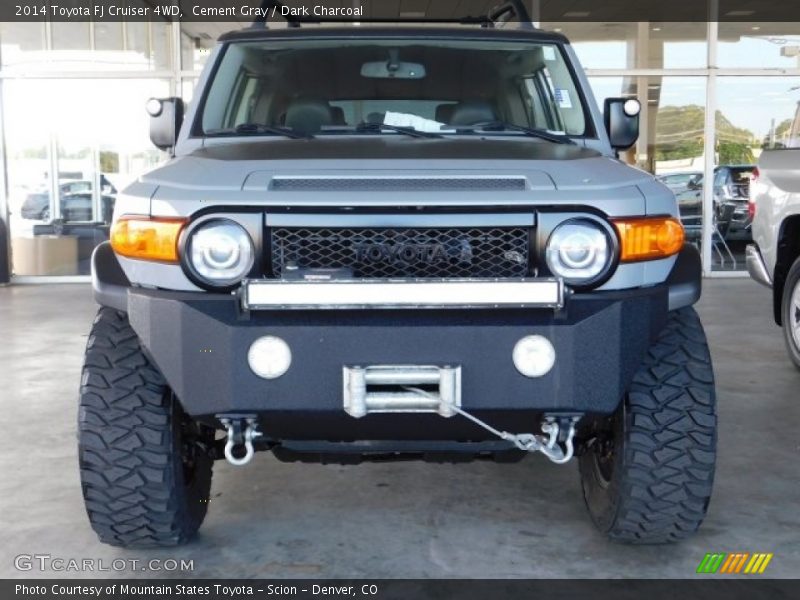 Cement Gray / Dark Charcoal 2014 Toyota FJ Cruiser 4WD