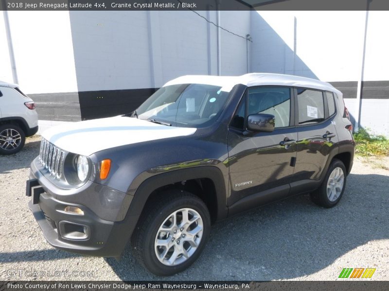Granite Crystal Metallic / Black 2018 Jeep Renegade Latitude 4x4