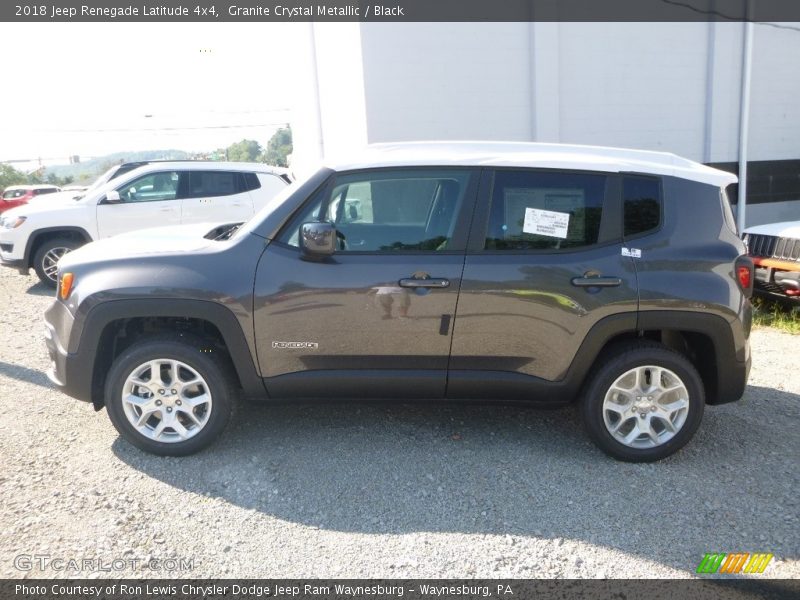 Granite Crystal Metallic / Black 2018 Jeep Renegade Latitude 4x4