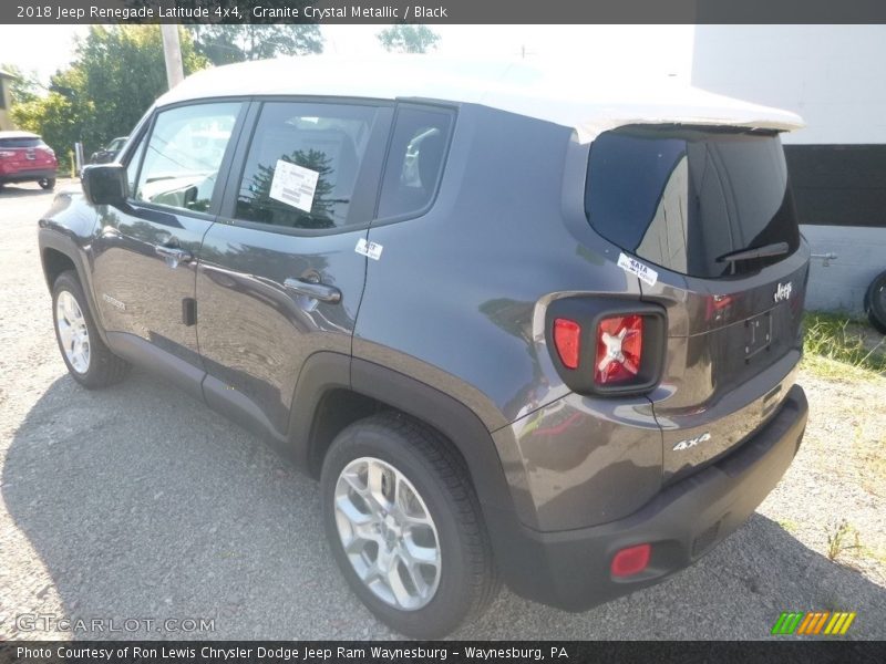 Granite Crystal Metallic / Black 2018 Jeep Renegade Latitude 4x4