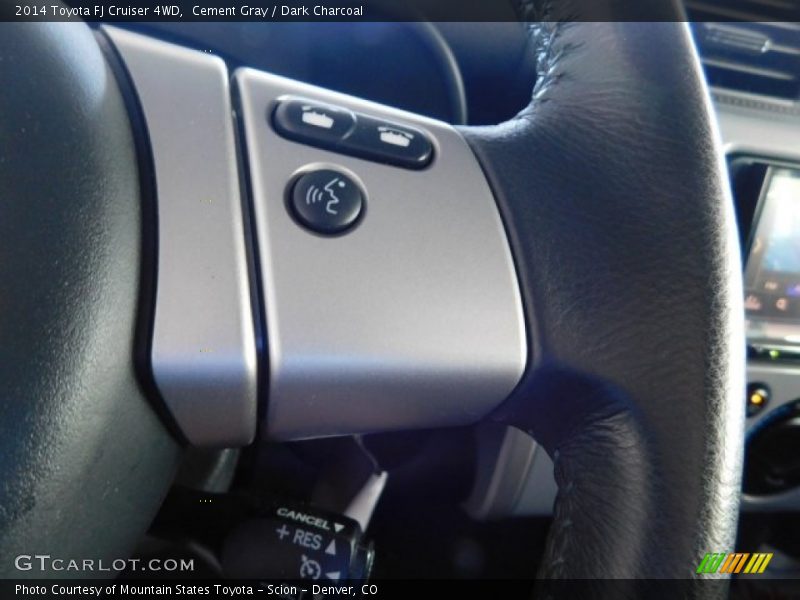 Cement Gray / Dark Charcoal 2014 Toyota FJ Cruiser 4WD