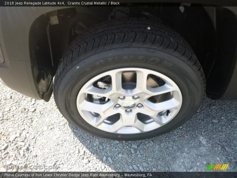 Granite Crystal Metallic / Black 2018 Jeep Renegade Latitude 4x4