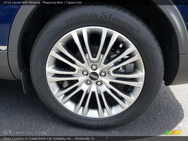 Rhapsody Blue / Cappuccino 2018 Lincoln MKX Reserve