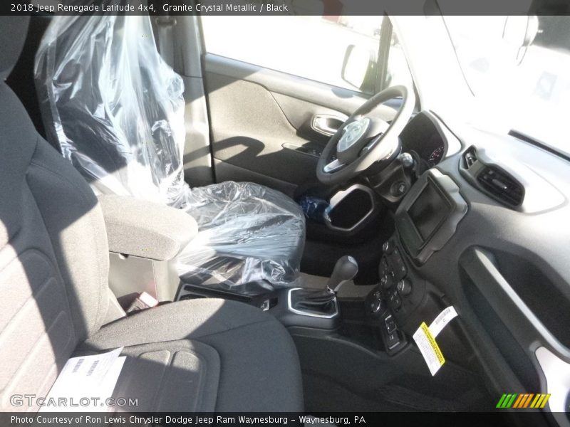 Granite Crystal Metallic / Black 2018 Jeep Renegade Latitude 4x4