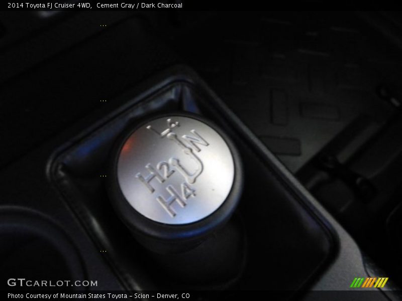 Cement Gray / Dark Charcoal 2014 Toyota FJ Cruiser 4WD