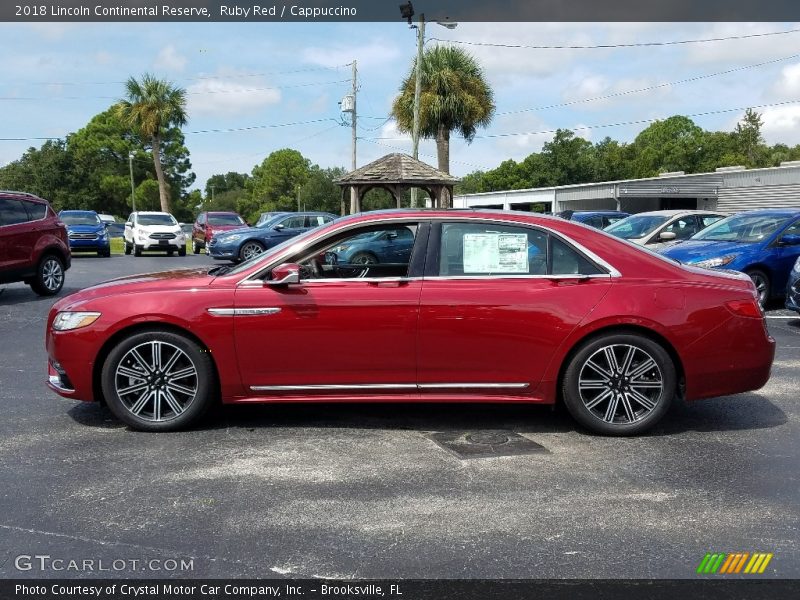  2018 Continental Reserve Ruby Red