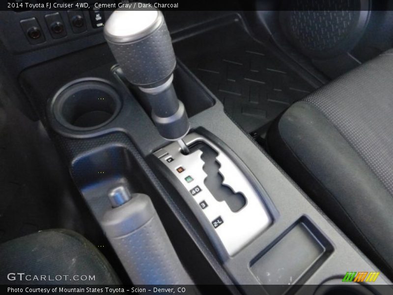 Cement Gray / Dark Charcoal 2014 Toyota FJ Cruiser 4WD