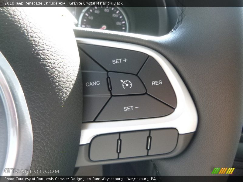 Granite Crystal Metallic / Black 2018 Jeep Renegade Latitude 4x4