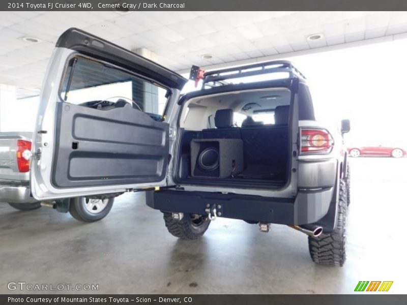 Cement Gray / Dark Charcoal 2014 Toyota FJ Cruiser 4WD