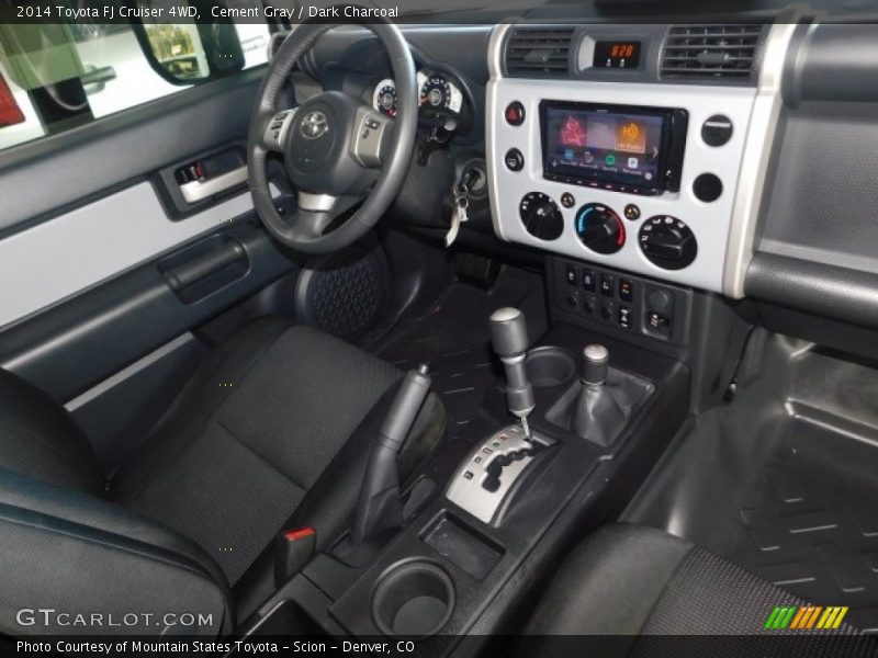 Cement Gray / Dark Charcoal 2014 Toyota FJ Cruiser 4WD