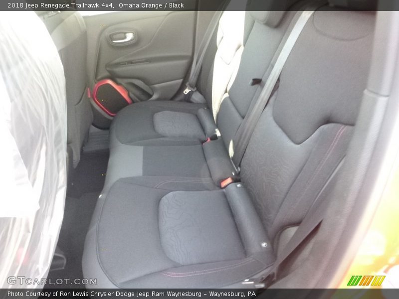 Omaha Orange / Black 2018 Jeep Renegade Trailhawk 4x4
