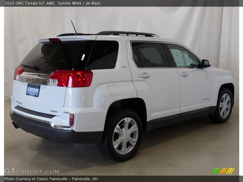 Summit White / Jet Black 2016 GMC Terrain SLT AWD