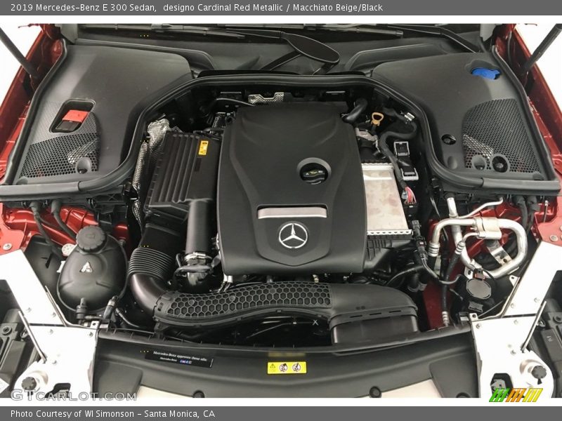  2019 E 300 Sedan Engine - 2.0 Liter Turbocharged DOHC 16-Valve VVT 4 Cylinder