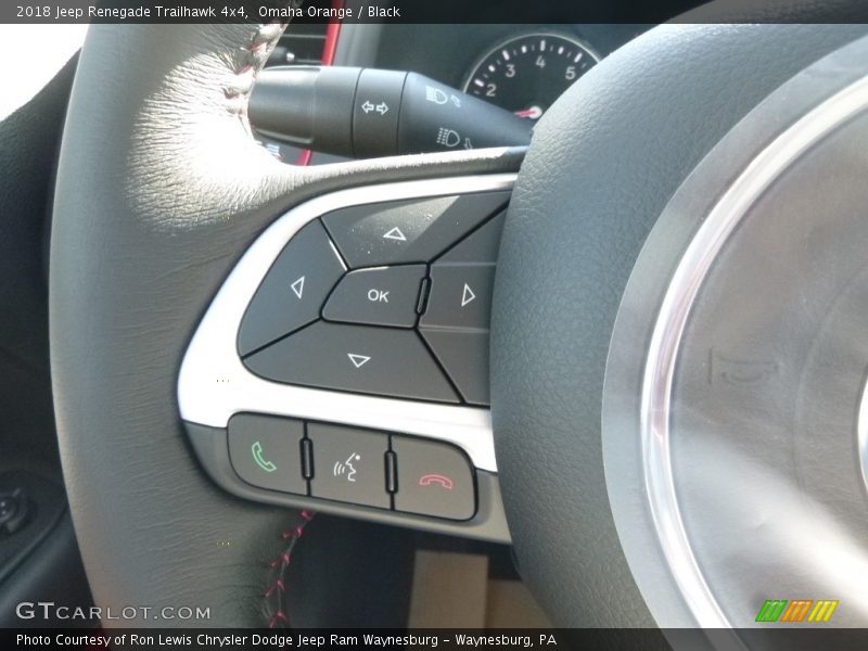 Omaha Orange / Black 2018 Jeep Renegade Trailhawk 4x4