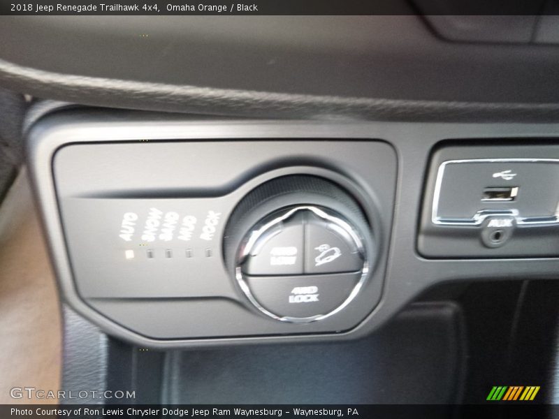 Omaha Orange / Black 2018 Jeep Renegade Trailhawk 4x4