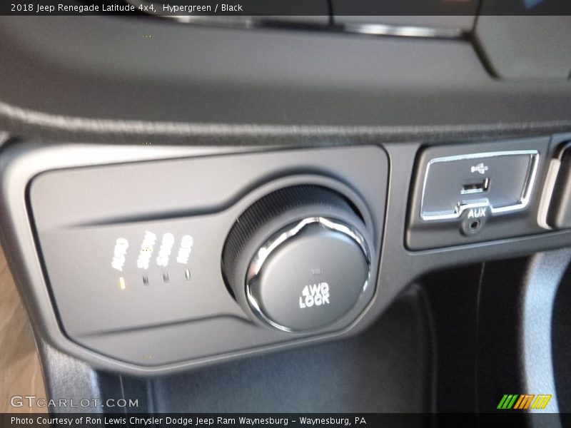 Hypergreen / Black 2018 Jeep Renegade Latitude 4x4