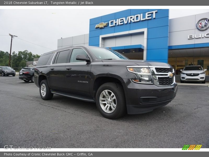 Tungsten Metallic / Jet Black 2018 Chevrolet Suburban LT
