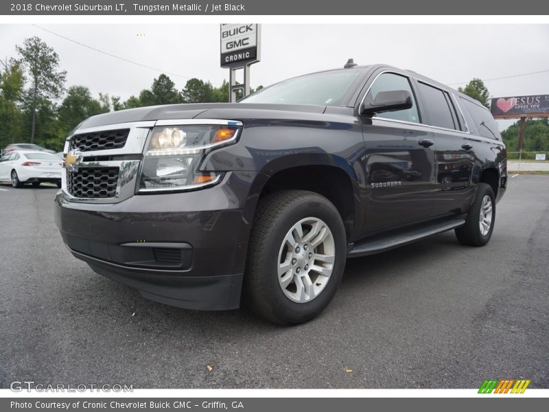 Tungsten Metallic / Jet Black 2018 Chevrolet Suburban LT