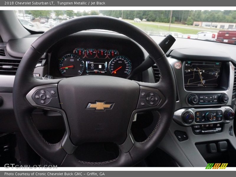 Tungsten Metallic / Jet Black 2018 Chevrolet Suburban LT