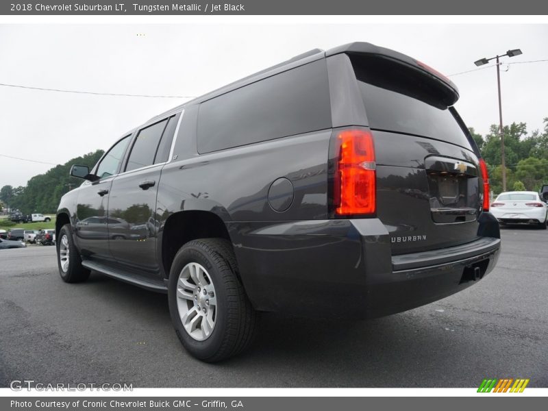 Tungsten Metallic / Jet Black 2018 Chevrolet Suburban LT