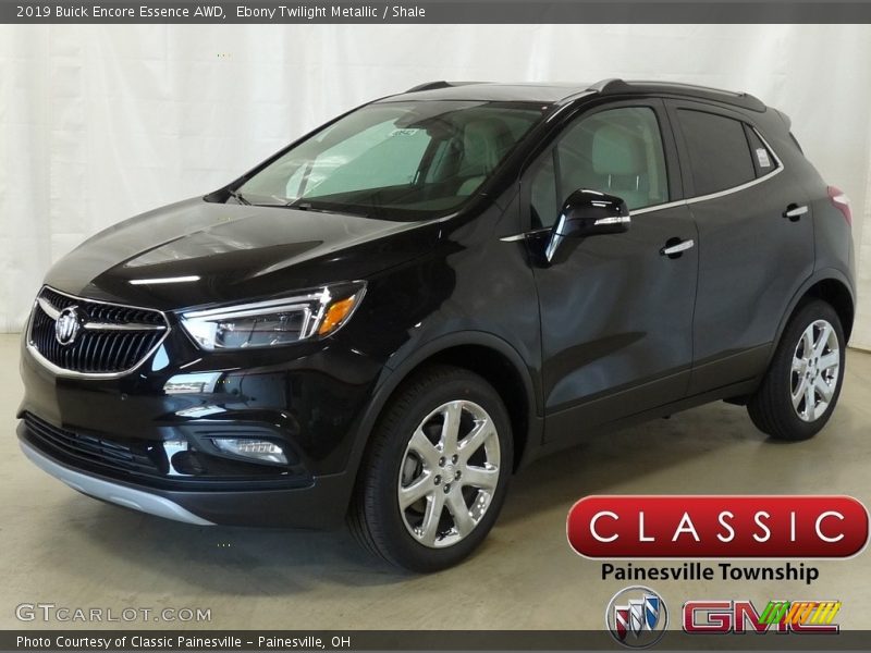 Ebony Twilight Metallic / Shale 2019 Buick Encore Essence AWD