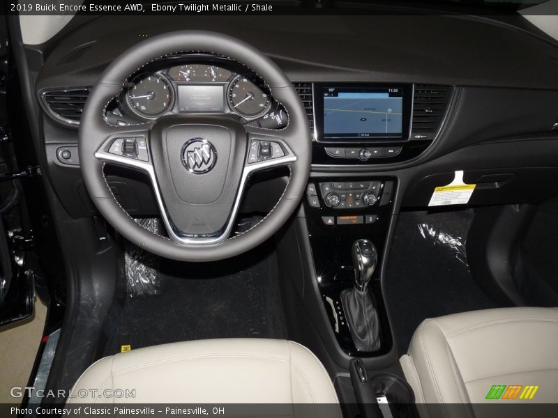 Ebony Twilight Metallic / Shale 2019 Buick Encore Essence AWD