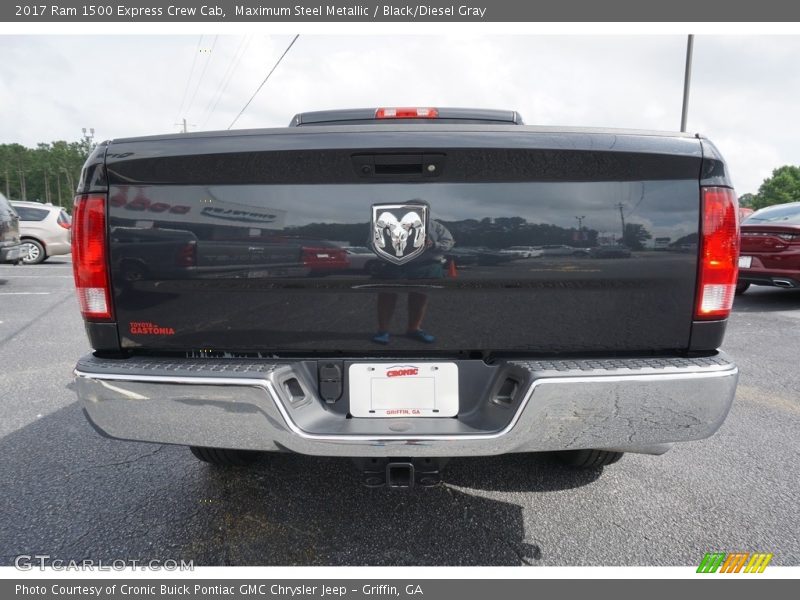 Maximum Steel Metallic / Black/Diesel Gray 2017 Ram 1500 Express Crew Cab