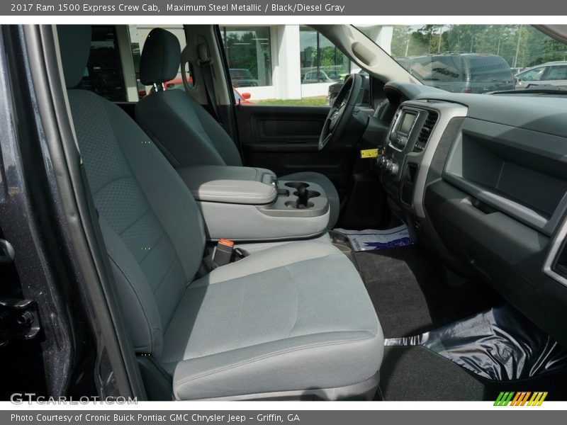 Maximum Steel Metallic / Black/Diesel Gray 2017 Ram 1500 Express Crew Cab