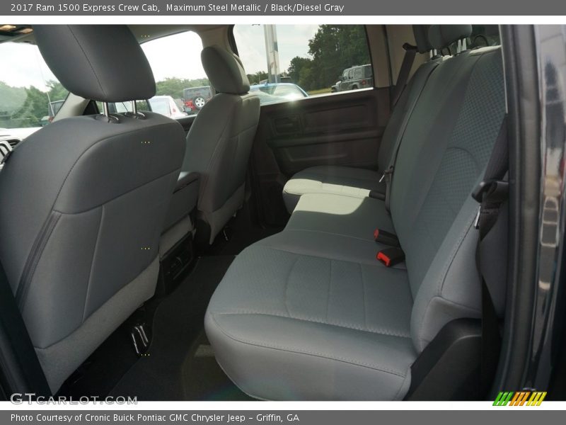 Maximum Steel Metallic / Black/Diesel Gray 2017 Ram 1500 Express Crew Cab
