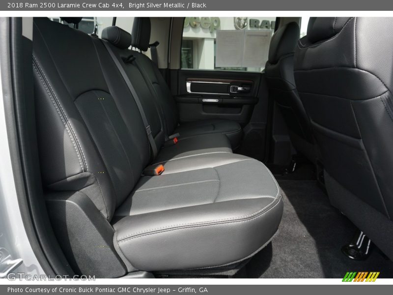 Bright Silver Metallic / Black 2018 Ram 2500 Laramie Crew Cab 4x4