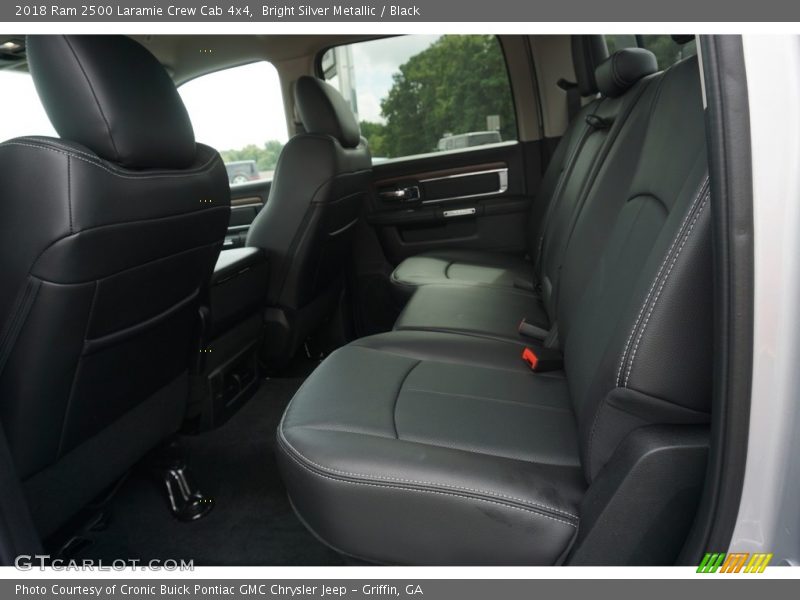Bright Silver Metallic / Black 2018 Ram 2500 Laramie Crew Cab 4x4