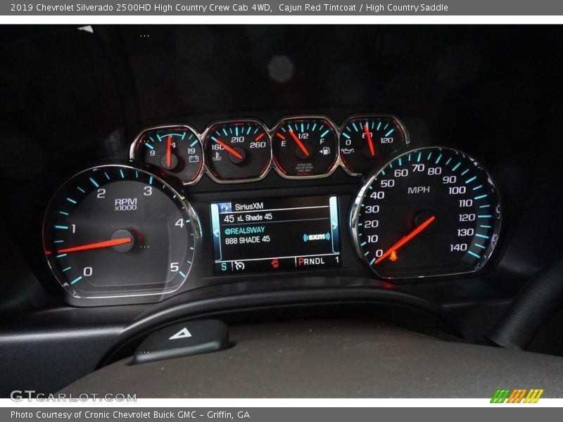  2019 Silverado 2500HD High Country Crew Cab 4WD High Country Crew Cab 4WD Gauges