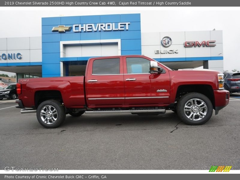  2019 Silverado 2500HD High Country Crew Cab 4WD Cajun Red Tintcoat